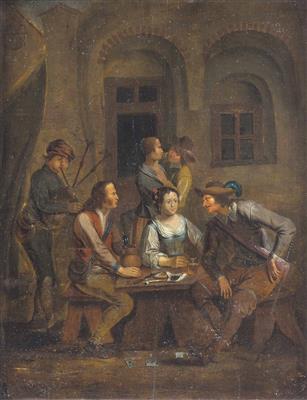 Niederländische Schule, Anfang 18. Jahrhundert, Umkreis Jan Joseph Horemans d. Ä. - Kunst, Antiquitäten und Schmuck
