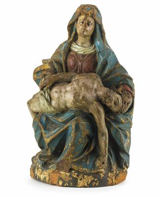 Pietà, Alpenländisch 2. Hälfte 17. Jahrhundert - Umění, starožitnosti a šperky