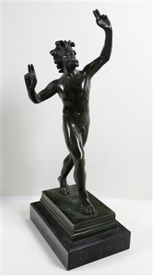 Figur, Faun von Pompeji, wohl Italien um 1900 - Klenoty, umění a starožitnosti