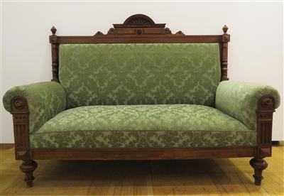 Altdeutsche Sitzbank - Sofa, um 1880 - Klenoty, umění a starožitnosti