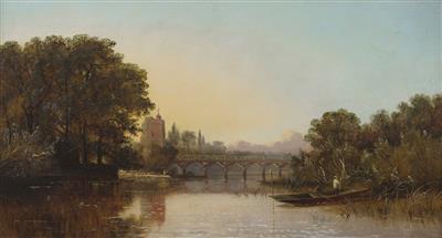 Englischer Maler des 19. Jahrhunderts - wohl Edwin Henry Boddington - Klenoty, umění a starožitnosti