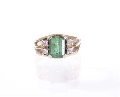 Diamantdamenring 0,12 ct - Schmuck, Kunst und Antiquitäten