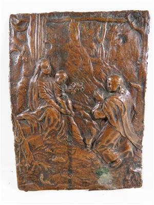 Bronzerelief im Frühbarockstil, 19. Jahrhundert - Gioielli, arte e antiquariato