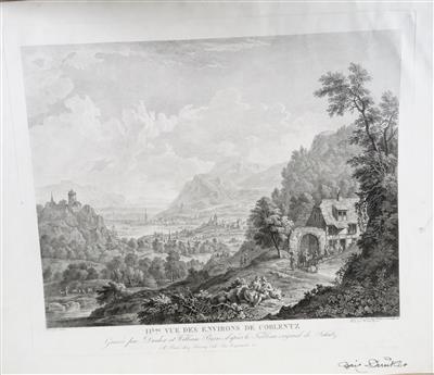 Ansicht von Koblenz und Umgebung - Klenoty, umění a starožitnosti