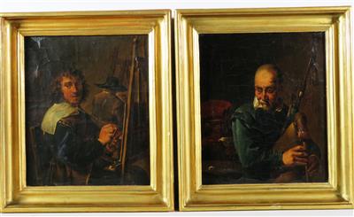 Maler in der Manier der Niederländer des 17. Jahrhunderts - Gioielli, arte e antiquariato