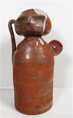 Vase mit Kopf, 2. Hälfte 20. Jahrhundert - Klenoty, umění a starožitnosti