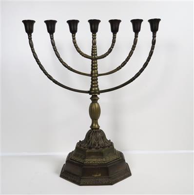 Chanukka-Kerzenleuchter, 20. Jahrhundert - Gioielli, arte e antiquariato