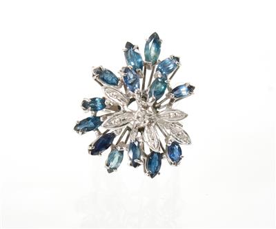 Diamantdamenring - Jewellery, antiques and art