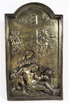 Messingrelief - Galvanoplastik, nach Georg Raphael Donner, 19. Jahrhundert - Klenoty, umění a starožitnosti