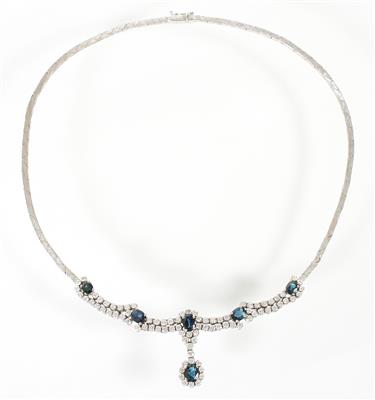 Brillantcollier zus. ca. 3,35 ct - Gioielli, arte e antiquariato