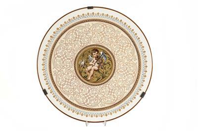 Großer Zierteller, Ende 19. Jahrhundert - Gioielli, arte e antiquariato