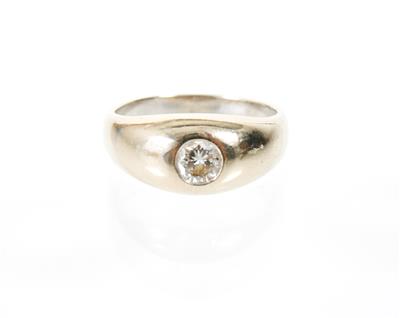 Solitärring ca. 0,50 ct - Jewellery, antiques and art