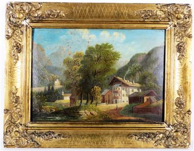 Unbekannter Maler des 19. Jahrhunderts - Jewellery, antiques and art