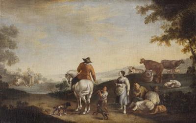 Niederländische Schule, 18. Jahrhundert - Gioielli, arte e antiquariato