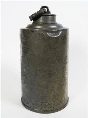 Schraubflasche, 18. Jahrhundert - Schmuck, Kunst und Antiquitäten
