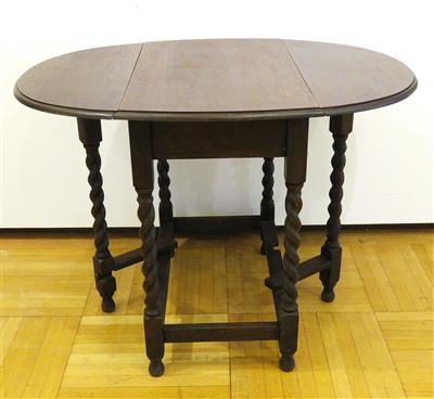 Klapptisch, sogenannter Gateleg-Table, 20. Jahrhundert - Schmuck, Kunst und Antiquitäten