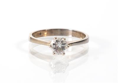 Solitärring 0,58 ct - Schmuck und Uhren