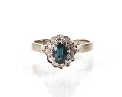 Diamantdamenring zus. ca. 0,15 ct - Gioielli e orologi