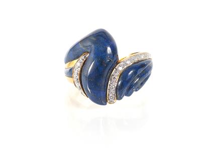 Brillantdamenring zus. ca. 0,15 ct - Schmuck, Kunst und Antiquitäten