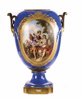 Große Prunkvase, wohl Frankreich, 2. Hälfte 19. Jahrhundert - Klenoty, umění a starožitnosti