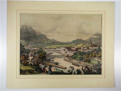 Kolorierte Lithografie, 19. Jahrhundert - Paintings