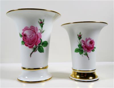 Zwei Vasen, Meissen, 1. Drittel 20. Jahrhundert - Gioielli, arte e antiquariato