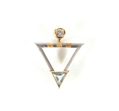 Brillantanhänger 0,12 ct - Gioielli, arte e antiquariato