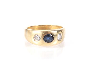 Brillant-Ring, zusammen ca. 0,50 ct - Gioielli e orologi