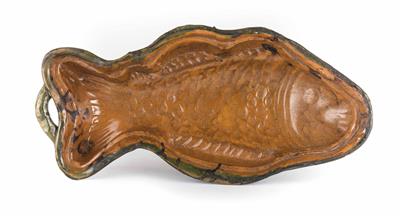 Backform in Form eines Fisches, 19. Jahrhundert - Klenoty, umění a starožitnosti