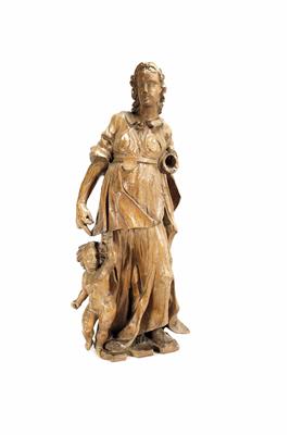 Minerva? mit Putto, Alpenländisch um 1600 - Klenoty, umění a starožitnosti