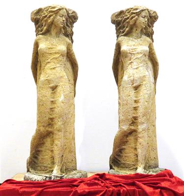 Paar dekorative Postamentsockel, in der Art des Jugendstil - Gioielli, arte e antiquariato