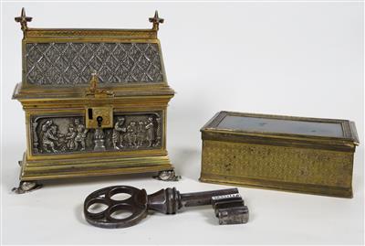 Modell-Giebeltruhe, Ende 19. Jahrhundert - Jewellery, antiques and art