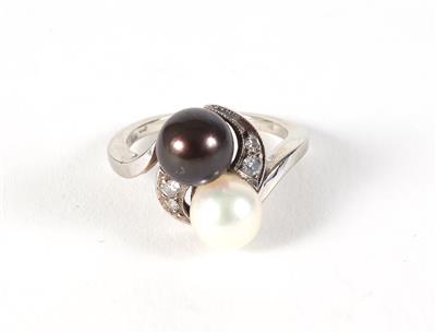 Diamantdamenring zus. ca. 0,10 ct - Schmuck, Kunst & Antiquitäten