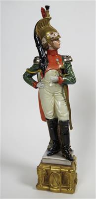 Napoleonischer Offizier der Kavallerie, Capodimonte, Italien 20. Jahrhundert - Schmuck, Kunst & Antiquitäten