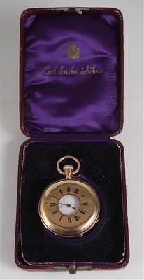 Taschenuhr mit Halbsavonette-Springdeckel, J. Siegrist  &  Cie, Schweiz Anfang 20. Jhdt. - Gioielli, arte e antiquariato