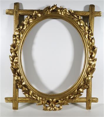 Neoklassizistischer Bilderoder Spiegelrahmen, Ende 19. Jahrhundert - Jewellery, antiques and art