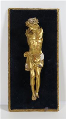 Christuskorpus - Torso im Viernageltypus, Alpenländisch,19. Jahrhundert - Klenoty, umění a starožitnosti