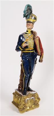 Britischer Offizier der Kavallerie, Capodimonte, Italien 20. Jahrhundert - Schmuck, Kunst & Antiquitäten