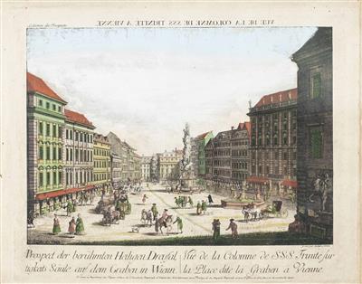Barocke Guckkasten-Ansicht - Gioielli, arte e antiquariato