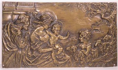 Heilige Familie und der Johannesknabe, 20. Jahrhundert - Gioielli, arte e antiquariato
