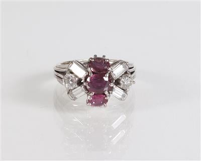 Brillant-Diamantdamenring zus. ca. 0,90 ct - Schmuck, Kunst & Antiquitäten