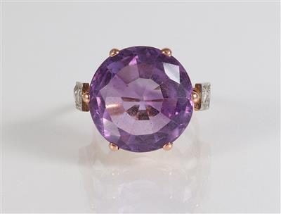 Diamantdamenring - Jewellery, antiques and art