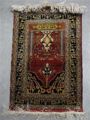 Afghanischer Seidenteppich - Schmuck, Kunst & Antiquitäten