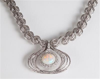 Brillant Opal Collier - Gioielli, arte e antiquariato