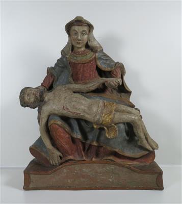 Pietà im Frühbarockstil, wohl Deutsch - Klenoty, umění a starožitnosti