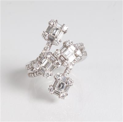 Brillant Diamantdamenring zus. ca. 2,55 ct - Jewellery, antiques and art