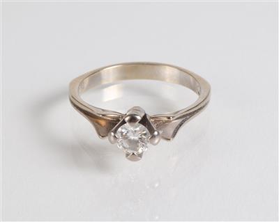 Solitärring ca. 0,35 ct - Schmuck, Kunst & Antiquitäten