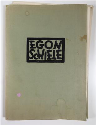 Bildmappe von Otto Benesch (1951): Egon Schiele als Zeichner - Schmuck, Kunst & Antiquitäten