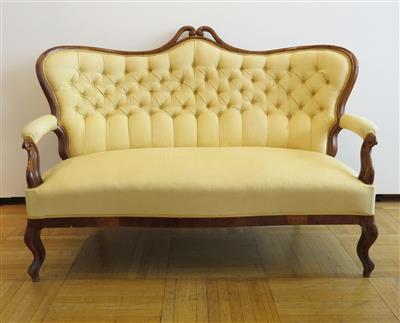 Spätbiedermeier Sofa, um 1850/60 - Schmuck, Kunst & Antiquitäten