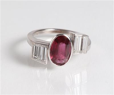 Diamantdamenring - Jewellery, antiques and art